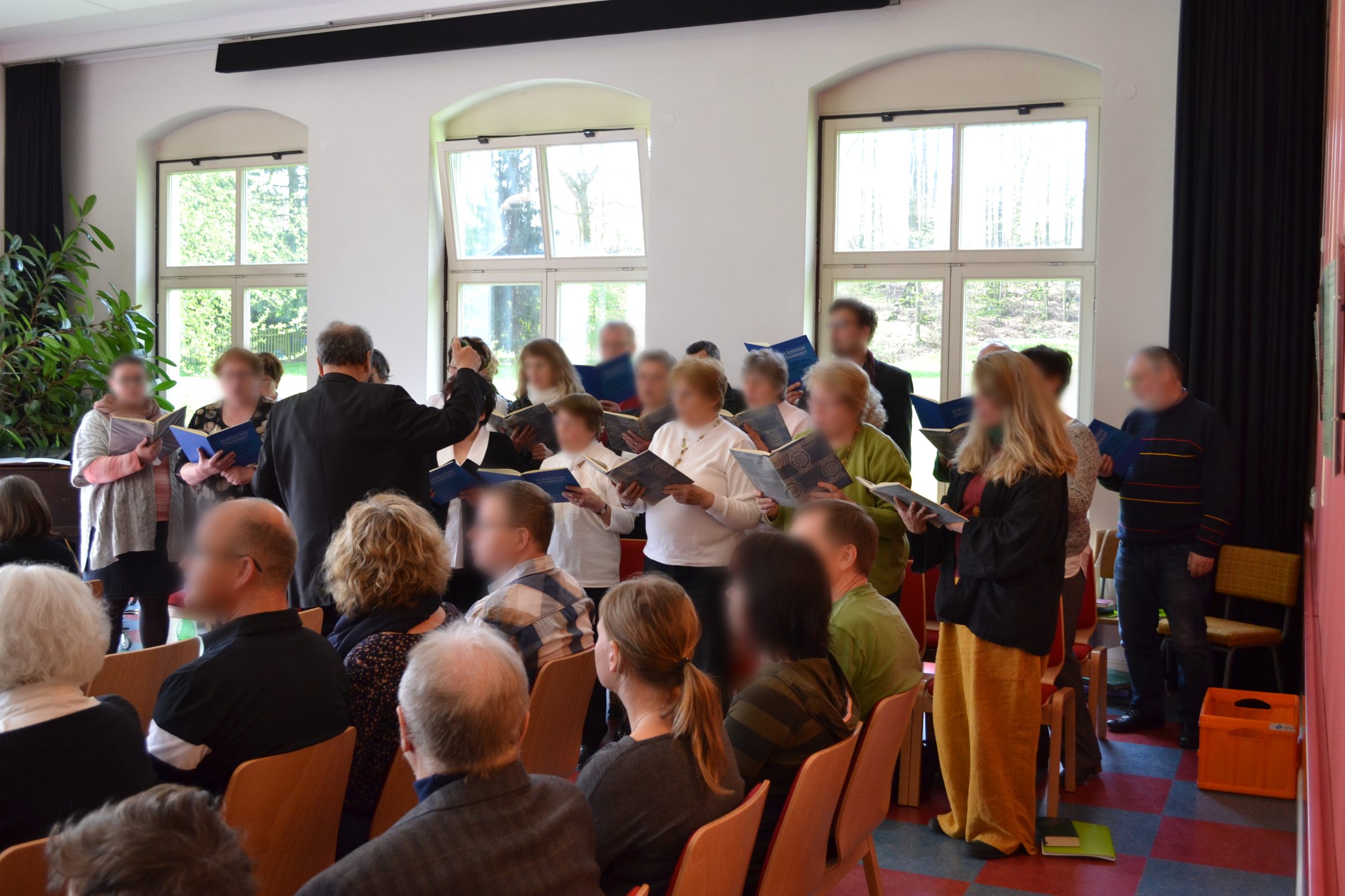 Karfreitag mit dem Chor im Lutherhaus Oberoderwitz
